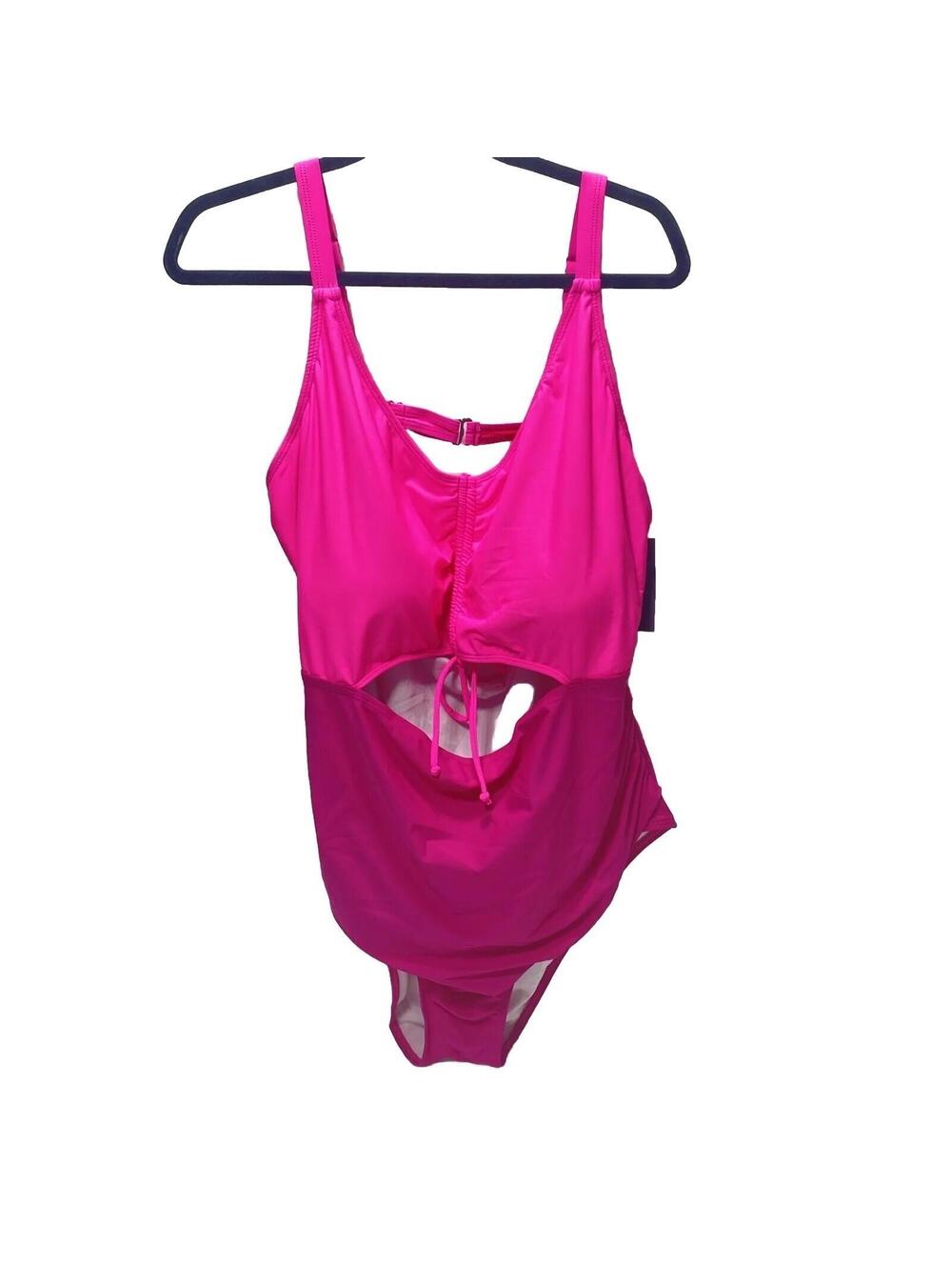 Women’s Plus Size Bathing Suit 22W Swimwear New